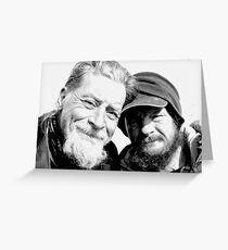 Homeless Best Friends Greeting Card