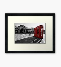 The Red Box Framed Print