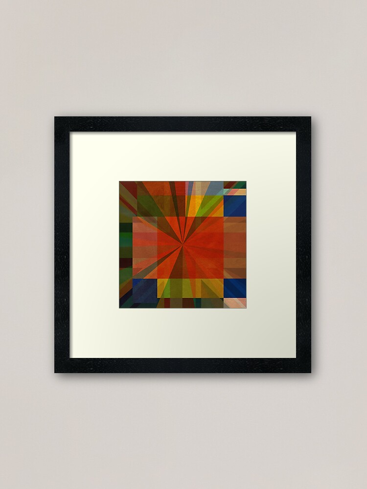 Alternate view of Union Squares Rainbow Nation SIX Framed Art Print
