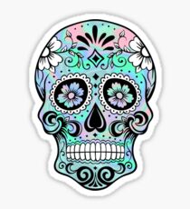 Sugar Skull Hologram Sticker