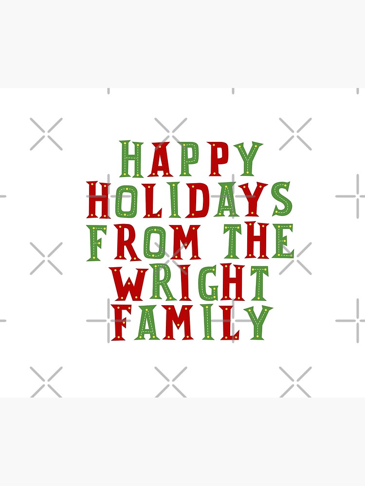 Happy holidays from the Wright family by Urosek