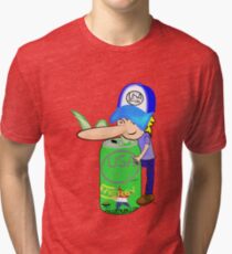 usa california tshirt by rogers bros Tri-blend T-Shirt