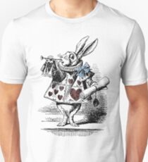 White Rabbit from Alice's Adventures in Wonderland Unisex T-Shirt