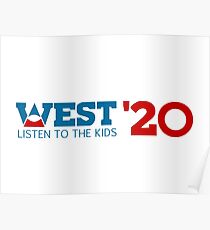 Kanye West for President 2020 Poster
