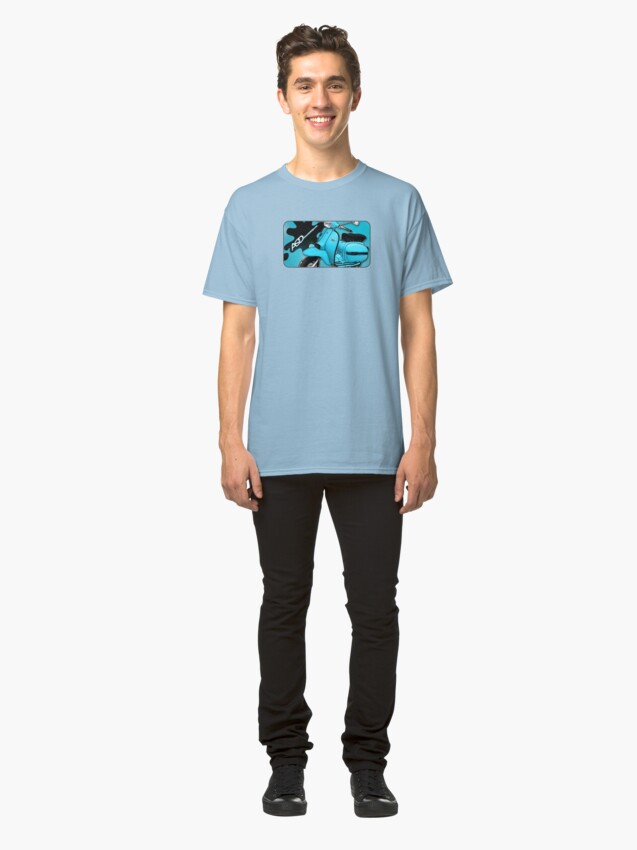 Alternate view of DL Scooter design 2 Classic T-Shirt