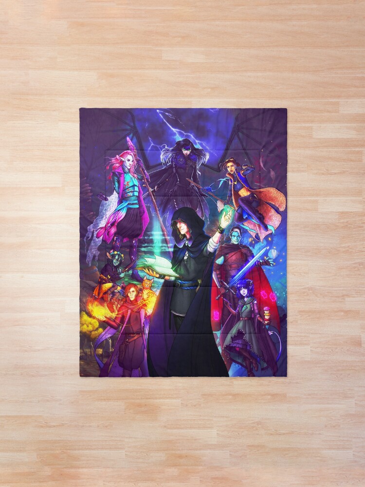 Alternate view of Critical Role: How do you want to do this? Comforter