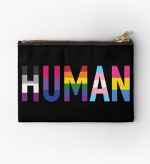 Human, Various Queer Flags 1 Zipper Pouch
