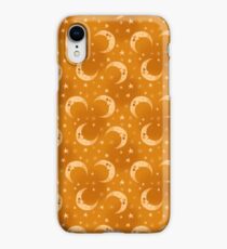 Yellow Moons and Stars iPhone Case