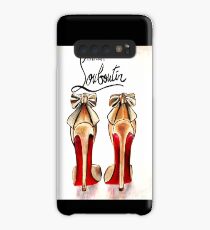 Classic Brown Red Bottom Louboutin High Heels Pumps Case/Skin for Samsung Galaxy