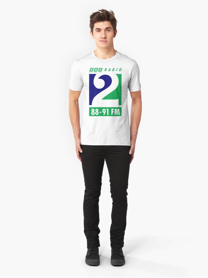 Alternate view of NDVH Radio 2 1995 Slim Fit T-Shirt