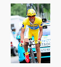 Alberto Contador Photographic Print
