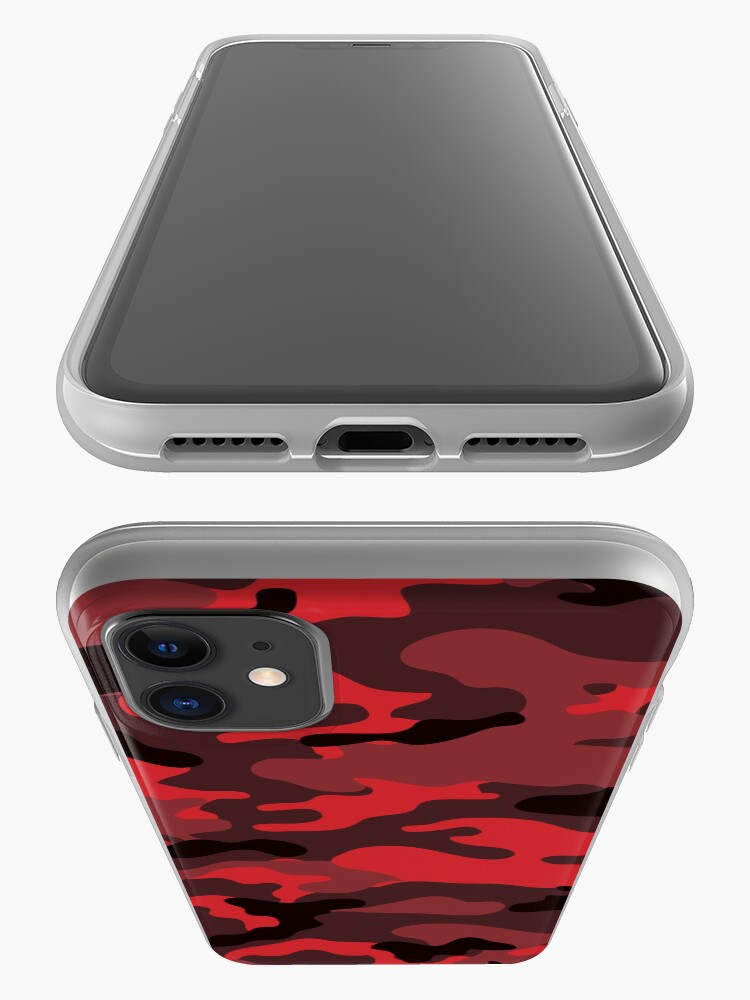 Alternate view of Red Camo iPhone Case & Cover