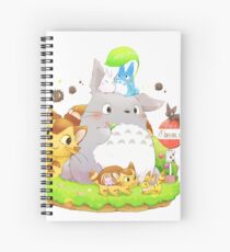 Totoro Family Spiral Notebook