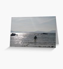 Scuba Diving, Kenmare bay, Eire Greeting Card