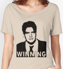 Charlie Sheen "Winning" 2 Women's Relaxed Fit T-Shirt