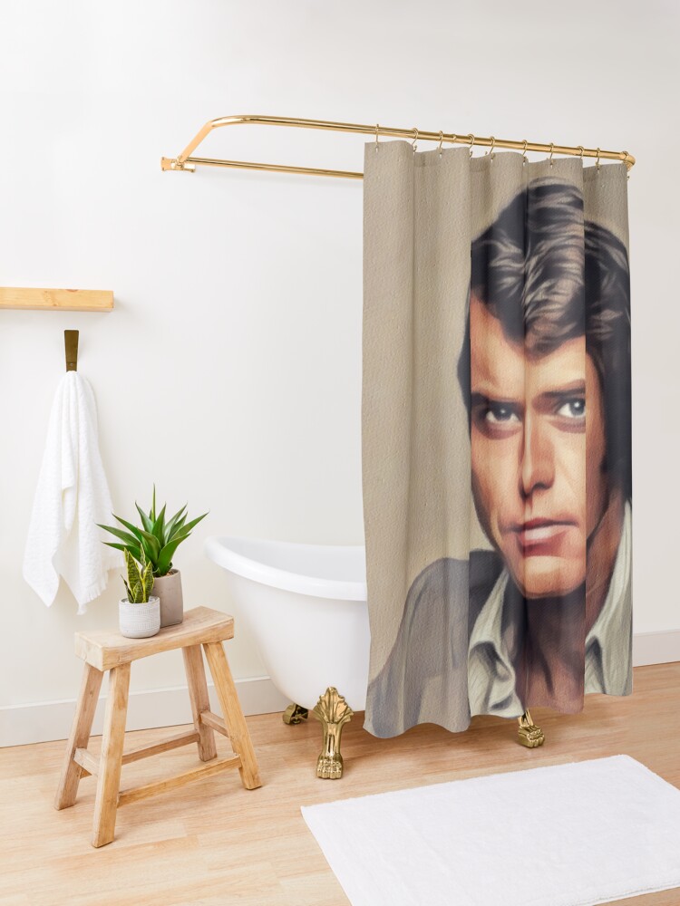 Alternate view of Robert Urich, Actor Shower Curtain