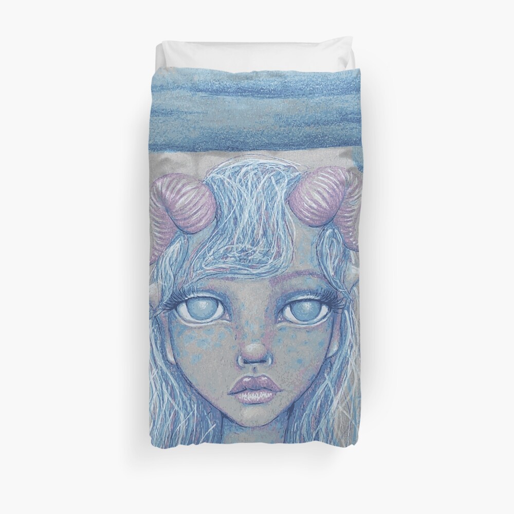 Mermaid of the Deep Duvet Cover