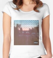 Pouya - South Side Slugs Women's Fitted Scoop T-Shirt