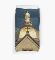 Golden Dome-University of Notre Dame Duvet Cover