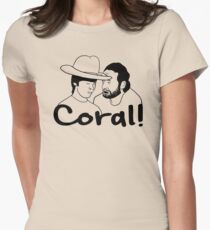 The Walking Dead- Coral Women's Fitted T-Shirt