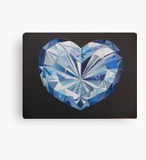 Blue diamond Canvas Print