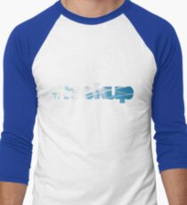 #Sieh nach oben Baseballshirt mit 3/4-Arm