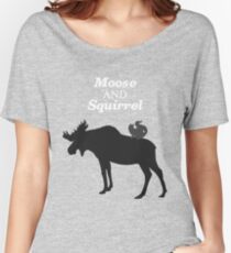 Supernatural Moose and Squirrel Women's Relaxed Fit T-Shirt