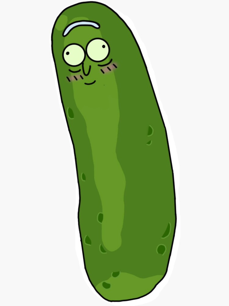 Cute Pickle Rick by maddyberg