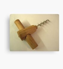 corkscrew Canvas Print
