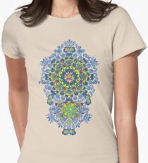 Yellow Porcelain Women's Fitted T-Shirt