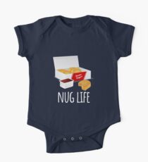 Nug Life - Chicken Nuggets Short Sleeve Baby One-Piece