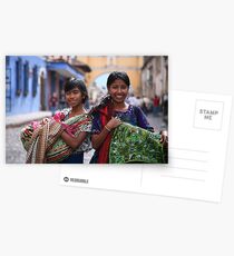 Selling Wares Postcards