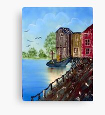 Dock of the Bay Canvas Print