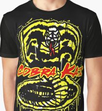 Cobra Kai Graffiti Style Design Graphic T-Shirt