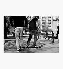 Skateboarders Photographic Print