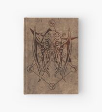Cthulhu - Lovecraft - Old leather design Hardcover Journal
