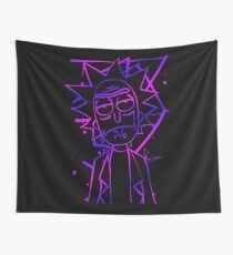 Rick - Ink (neon purple) Tapestry