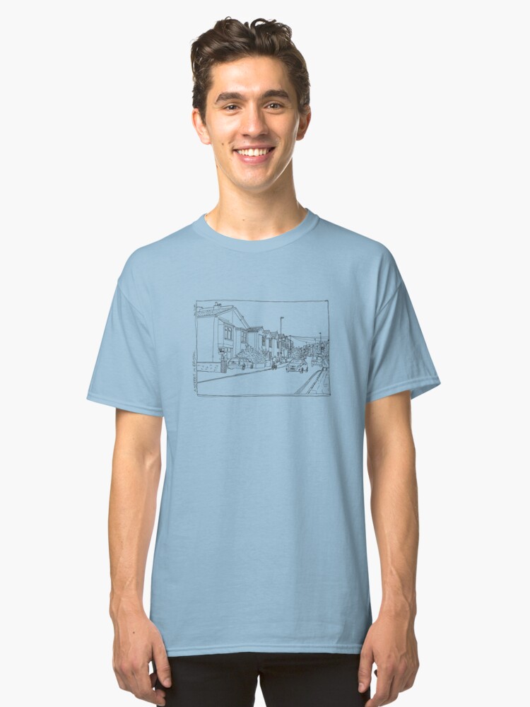 Alternate view of A Bristol street view Classic T-Shirt