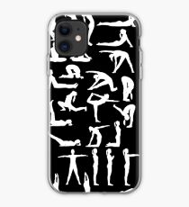 Vinilo o funda para iPhone Yoga Position Iphone Case