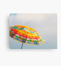Un verano naranja Canvas Print