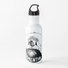 Summer Ornament - Inktober 2019 Challenge Water Bottle