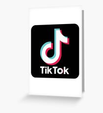 Tik Tok Greeting Card
