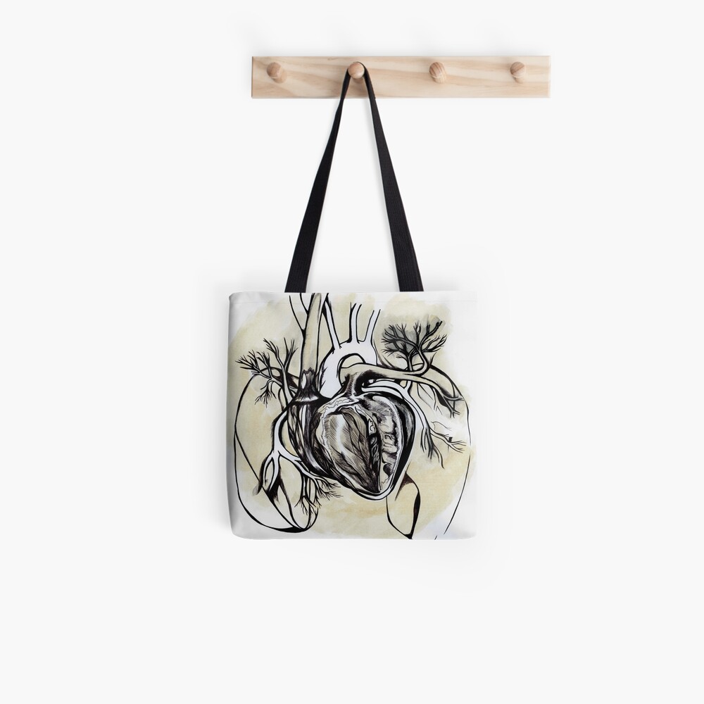 The Heart is an Organ of Fire Stofftasche