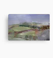 The Misty Hills of Perthshire Canvas Print
