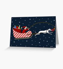 Santa Paws & Roo-dy Greeting Card