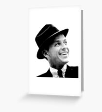 Frank Sinatra Greeting Card