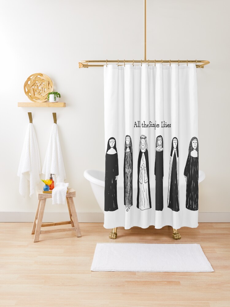 All The Single Ladies Shower Curtain