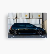 Corolla Sportivo Canvas Print