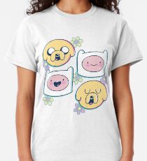 Camiseta clásica Finn y Jake (Hora de aventura)