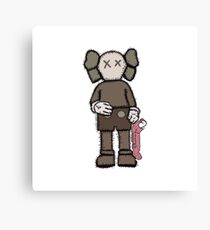 Kaws Bff Uniqlo Summer Collection Canvas Print